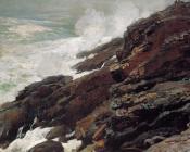 温斯洛 荷默 : High Cliff, Coast of Maine